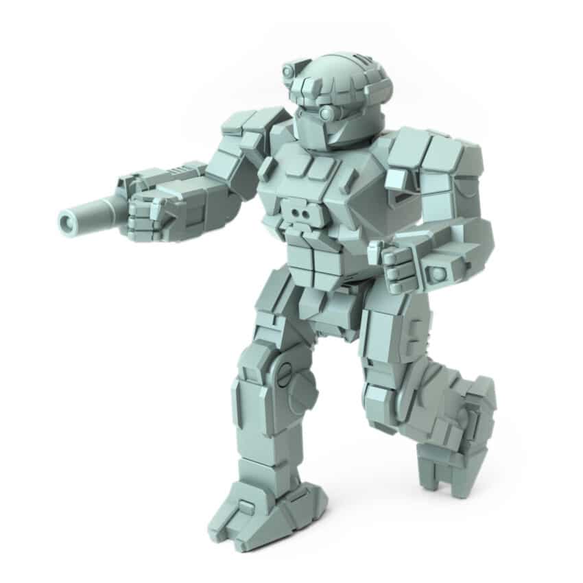 Commando Com- AB Walking Battletech Miniature - Mechwarrior