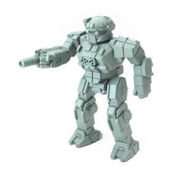 Commando Com- AD Freestanding Battletech Miniature - Mechwarrior