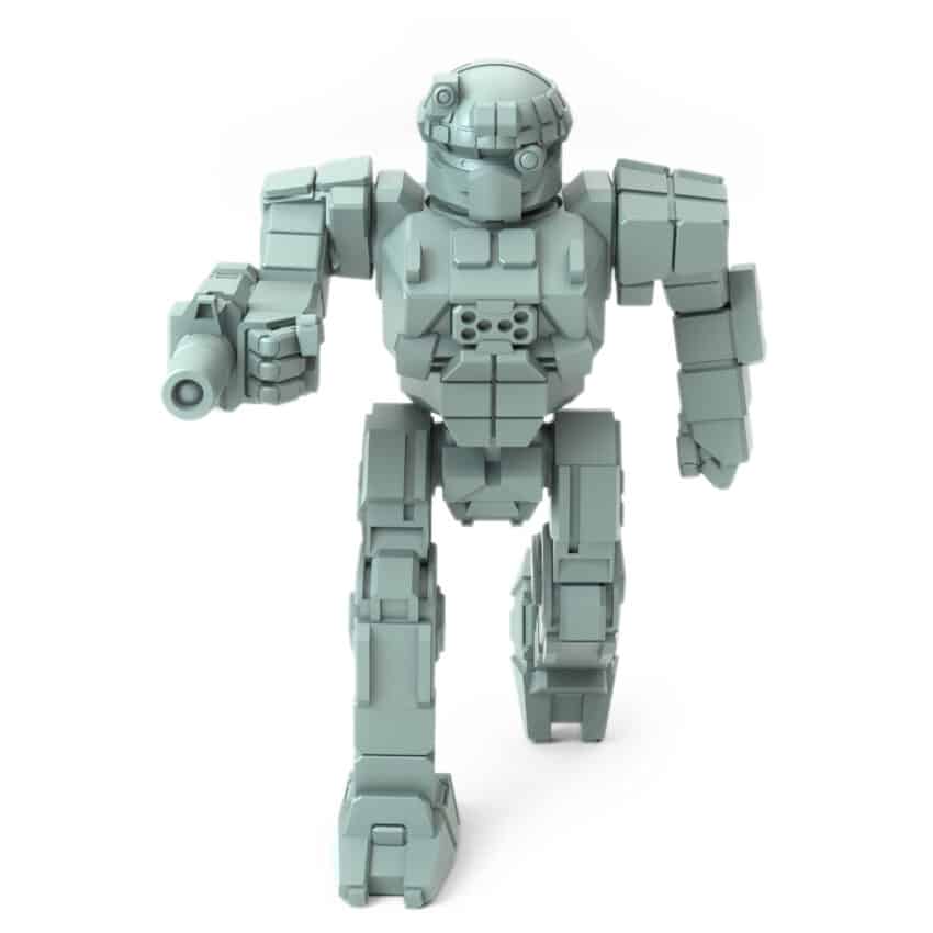 Commando Com- AD Walking Battletech Miniature - Mechwarrior