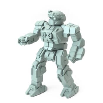 Commando Com- BD Posed Battletech Miniature - Mechwarrior