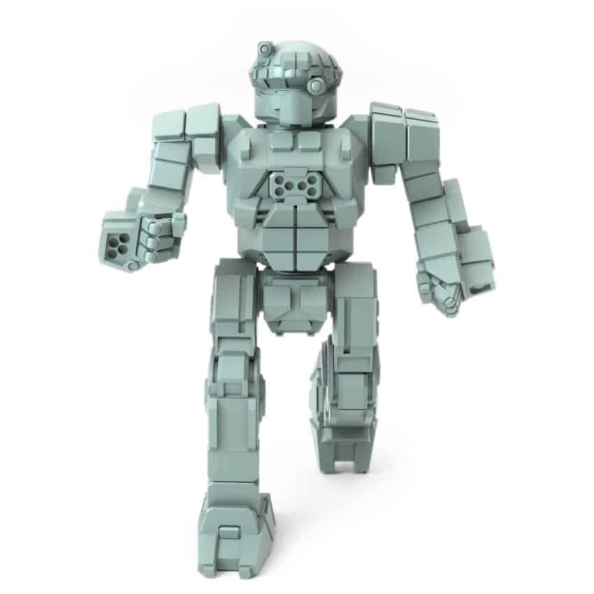 Commando Com- BD Walking Battletech Miniature - Mechwarrior