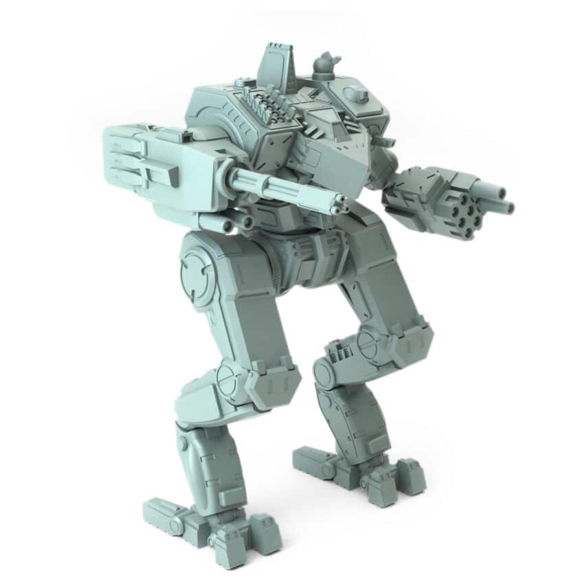 Huntsman Nobori-Nin Freestanding Battletech Miniature - Mechwarrior