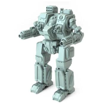 Loki Battletech Miniature - Mechwarrior by Sir Mortimer Bombito