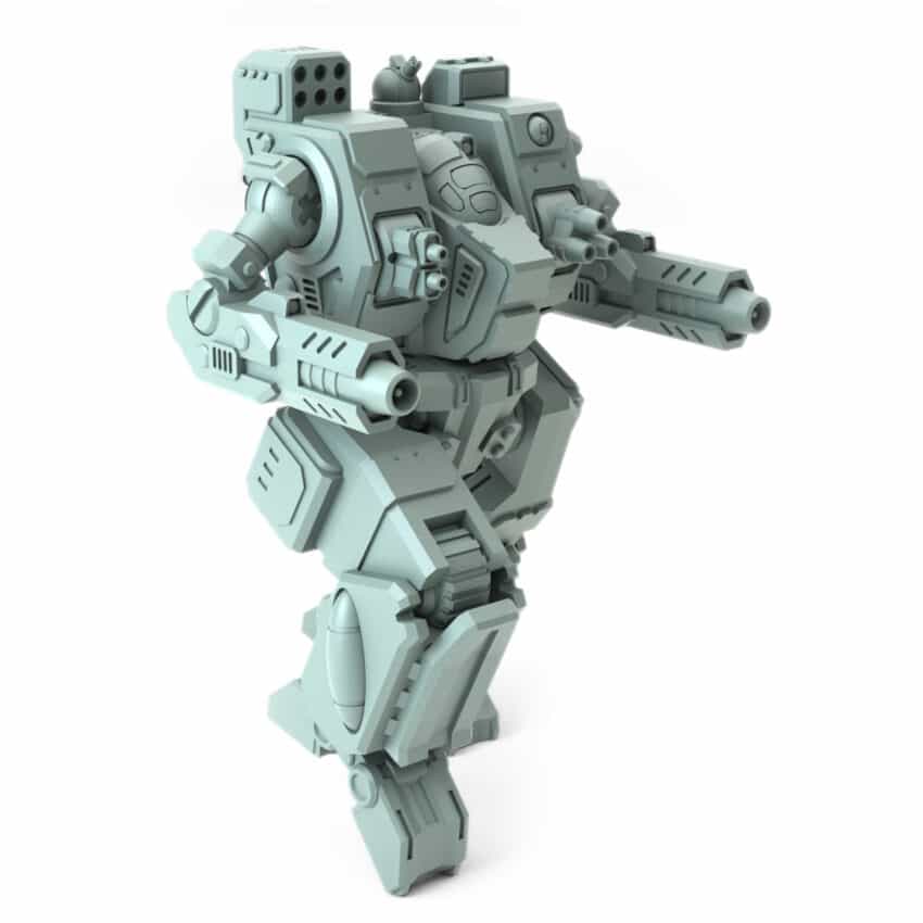 Loki-Running Battletech Miniature - Mechwarrior