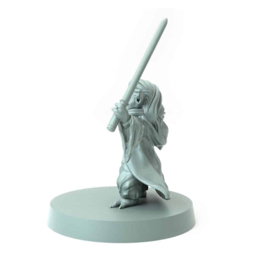 Mystical Green Woman Warrior Legion - Shatterpoint Miniature