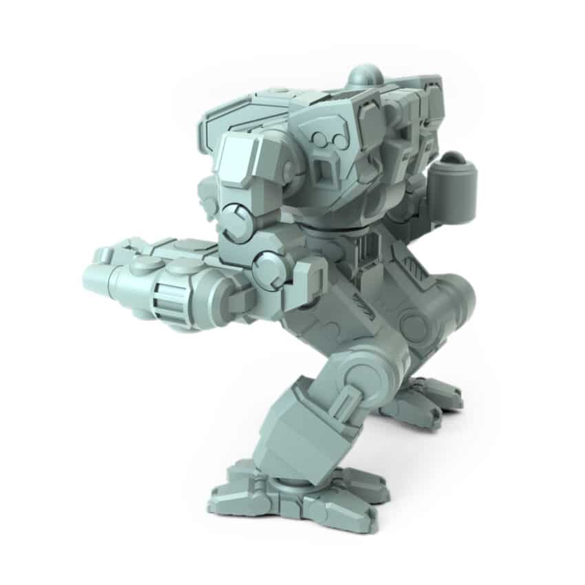 Pogarnik Freestanding Battletech Miniature - Mechwarrior