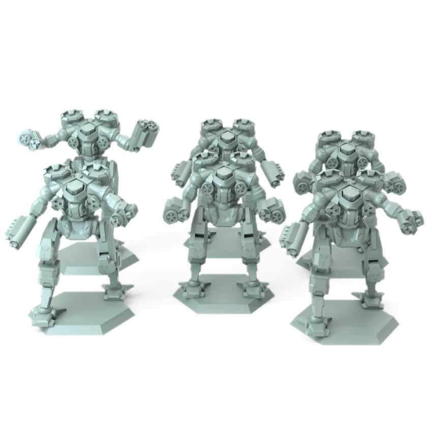 Sprite Battletech Miniature - Mechwarrior