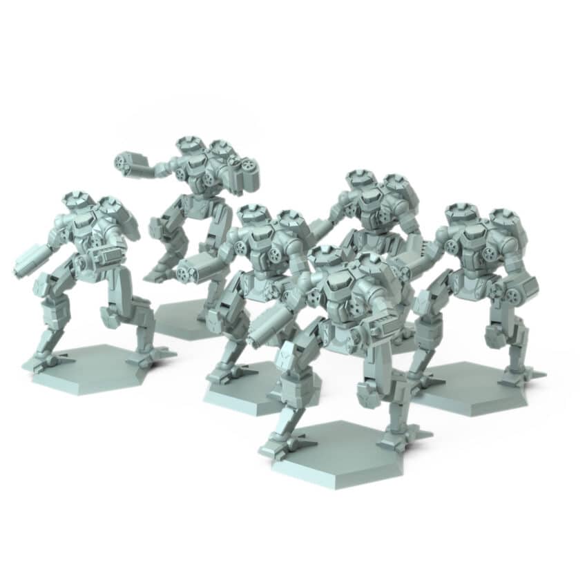 Sprite Battletech Miniature - Mechwarrior