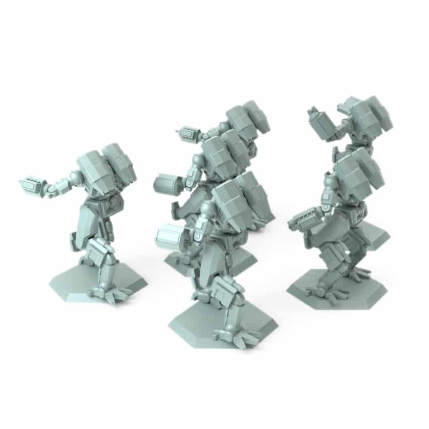 Sprite Battletech Miniature - Mechwarrior