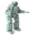 Thor A Standing Battletech Miniature - Mechwarrior