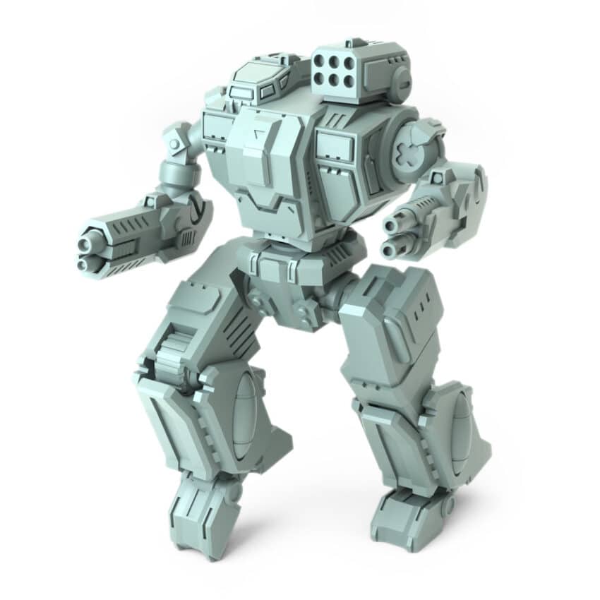 Thor C Running Battletech Miniature - Mechwarrior