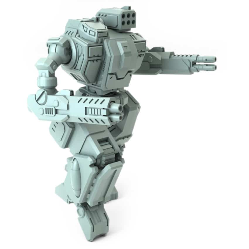 Thor C Running Battletech Miniature - Mechwarrior