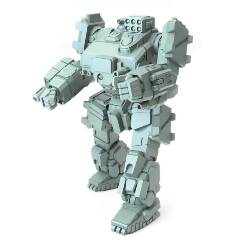 Thunder B  BC Posed Battletech Miniature - Mechwarrior