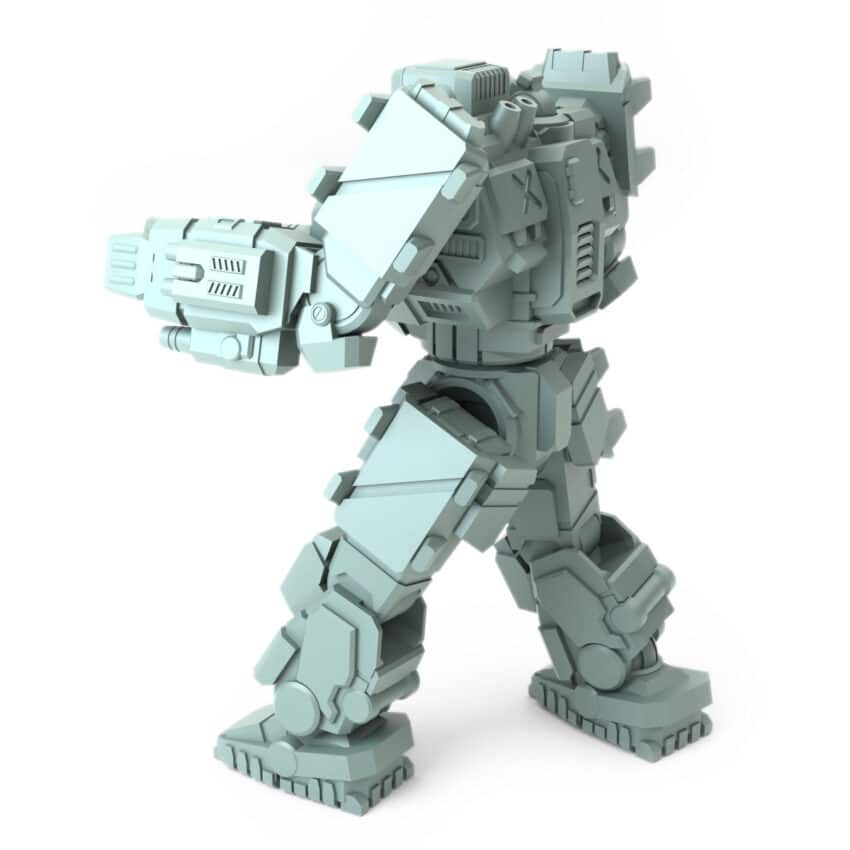 Thunder B  BC Posed Battletech Miniature - Mechwarrior