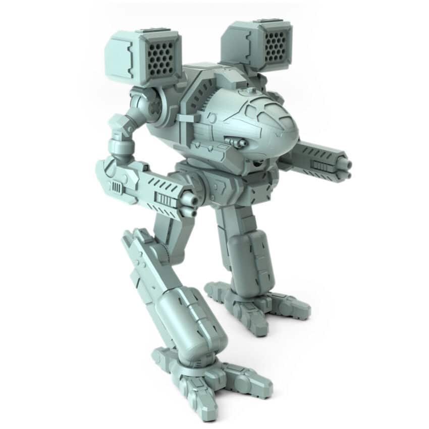 Timberwolf Madcat Posed Battletech Miniature - Mechwarrior