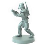 Ancient Dark Trooper  D Legion - Shatterpoint Miniature