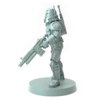 Ancient Dark Trooper Leader Legion - Shatterpoint Miniature