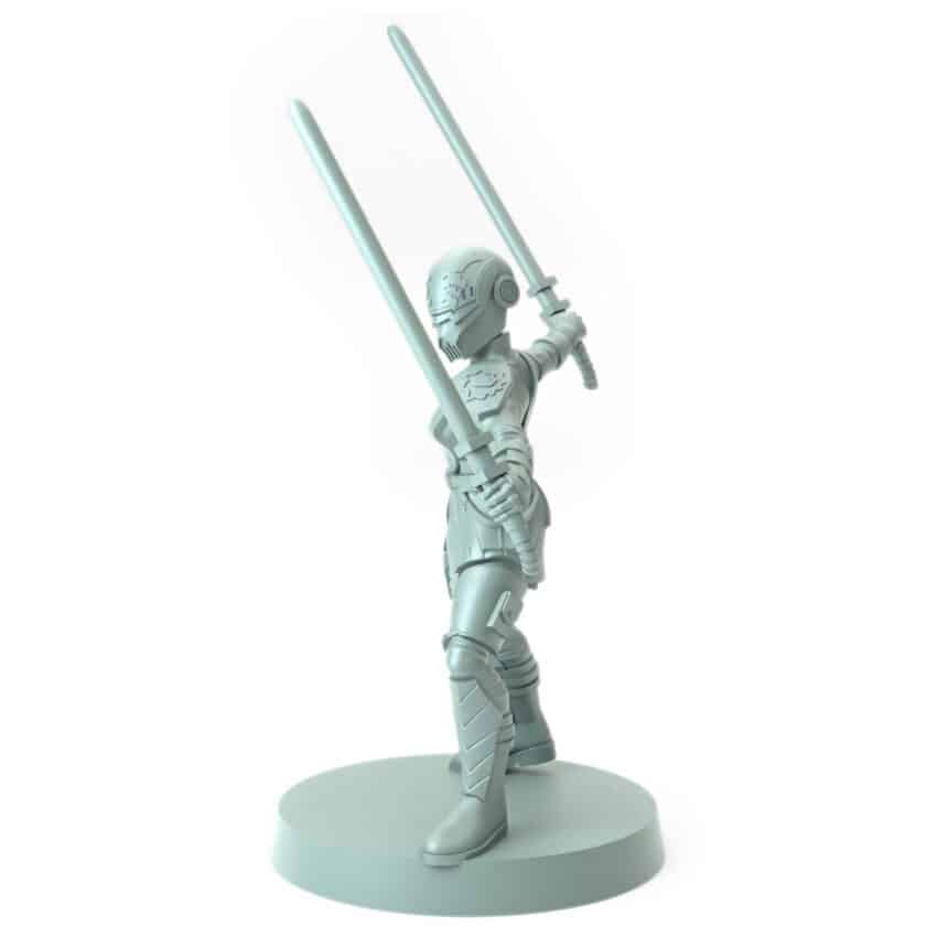 Dark-Sister-Bounty-Hunter Legion - Shatterpoint Miniature