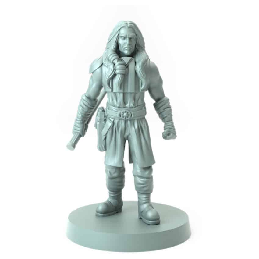 Mystical Warrior With Pistol Pose0 A Thick Saber Legion - Shatterpoint Miniature