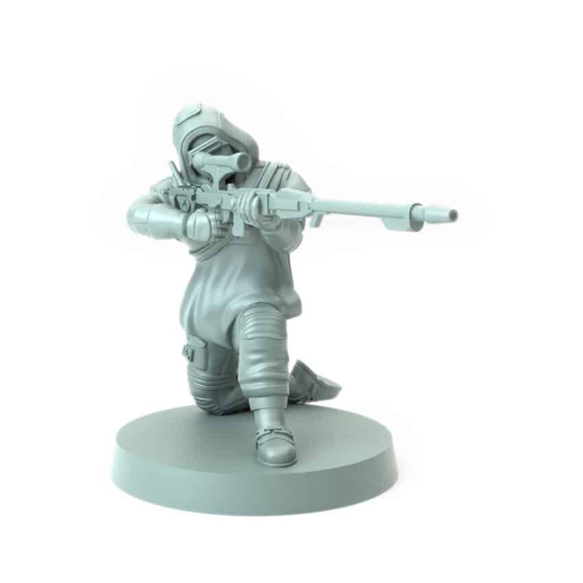 Scrapper Guild Sniper Legion - Shatterpoint Miniature