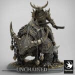 Araki Dual Sword Idle Mount Unchained - Rescale Miniatures RPG - D&D  Tabletop Miniature