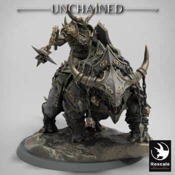 Araki Flail Idle Mount Unchained - Rescale Miniatures RPG - D&D  Tabletop Miniature