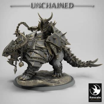 Araki Flail Idle Mount Unchained - Rescale Miniatures RPG - D&D  Tabletop Miniature