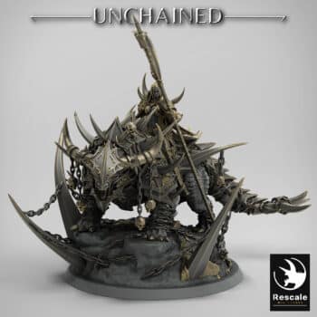 Araki General Ready Mount Unchained - Rescale Miniatures RPG - D&D  Tabletop Miniature