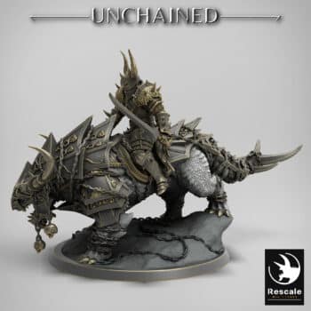 Araki Sword Idle Mount Unchained - Rescale Miniatures RPG - D&D  Tabletop Miniature