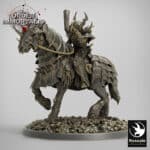 Blood Cavalier Horn Order Immortalis - Rescale Miniatures RPG - D&D  Tabletop Miniature