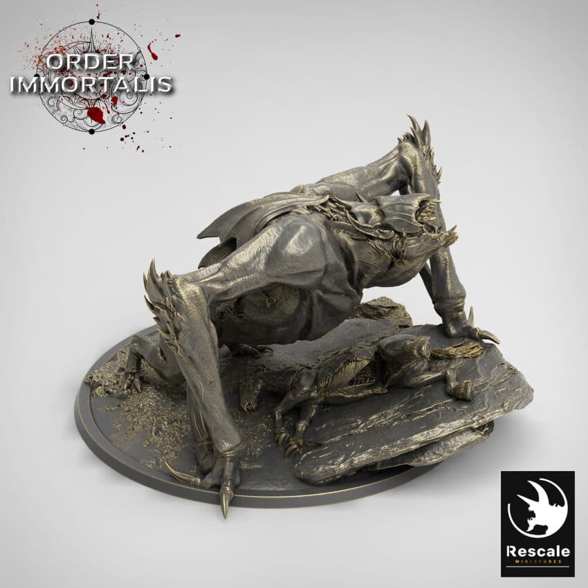 Crawling Bat Scream Order Immortalis - Rescale Miniatures RPG - D&D  Tabletop Miniature