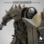 Heavy Soldier Shield Block Unchained - Rescale Miniatures RPG - D&D  Tabletop Miniature