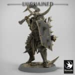 Light Soldier Axe Attack Unchained - Rescale Miniatures RPG - D&D  Tabletop Miniature