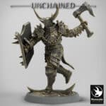 Light Soldier Axe Run Unchained - Rescale Miniatures RPG - D&D  Tabletop Miniature