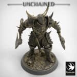 Light Soldier Dual Axe Unchained - Rescale Miniatures RPG - D&D  Tabletop Miniature