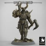 Light Soldier Dual Axe Walk Unchained - Rescale Miniatures RPG - D&D  Tabletop Miniature