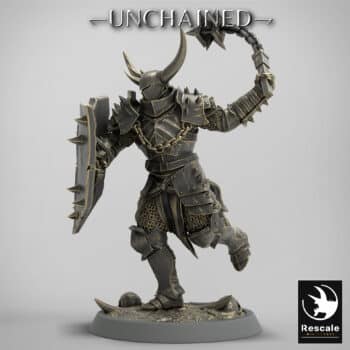 Light Soldier Flail Run Unchained - Rescale Miniatures RPG - D&D  Tabletop Miniature