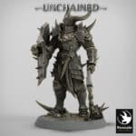 Light Soldier Flail Stand Unchained - Rescale Miniatures RPG - D&D  Tabletop Miniature