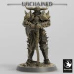 Light Soldier Great Axe Chief Unchained - Rescale Miniatures RPG - D&D  Tabletop Miniature