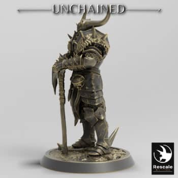 Light Soldier Great Axe Chief Unchained - Rescale Miniatures RPG - D&D  Tabletop Miniature