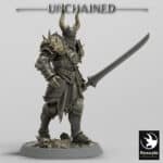 Light Soldier Sword Walk Unchained - Rescale Miniatures RPG - D&D  Tabletop Miniature