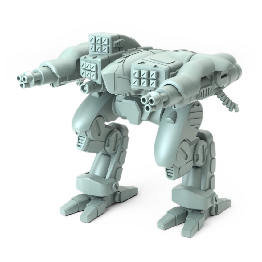 Lit Benya Posing Battletech Miniature - Mechwarrior