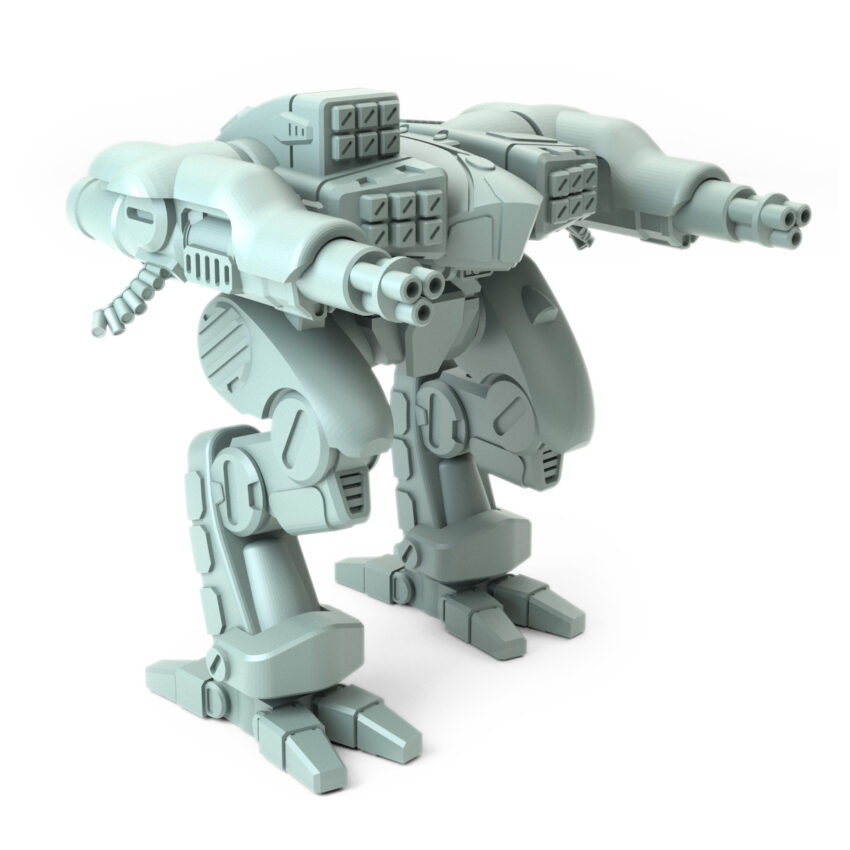 Lit Benya Posing Battletech Miniature - Mechwarrior