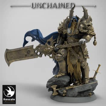 Olaf Unchained - Rescale Miniatures RPG - D&D  Tabletop Miniature