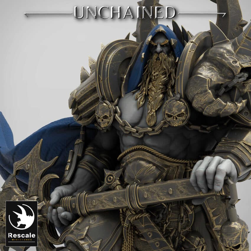 Olaf Unchained - Rescale Miniatures RPG - D&D  Tabletop Miniature