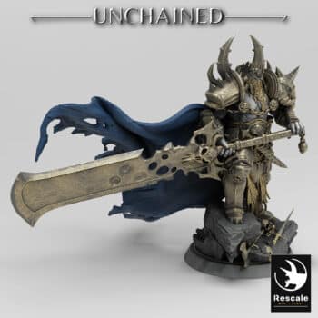 Olaf Crown Unchained - Rescale Miniatures RPG - D&D  Tabletop Miniature