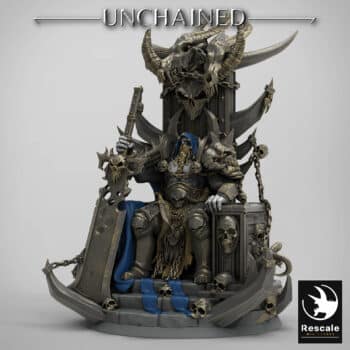 Olaf Throne Unchained - Rescale Miniatures RPG - D&D  Tabletop Miniature