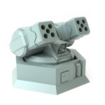 Srm Turret Battletech Miniature - Mechwarrior