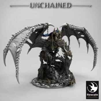 Unchained Dragon Olaf Hood Unchained - Rescale Miniatures RPG - D&D  Tabletop Miniature