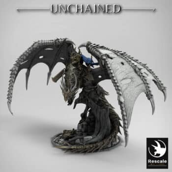 Unchained Dragon Olaf Hood Unchained - Rescale Miniatures RPG - D&D  Tabletop Miniature